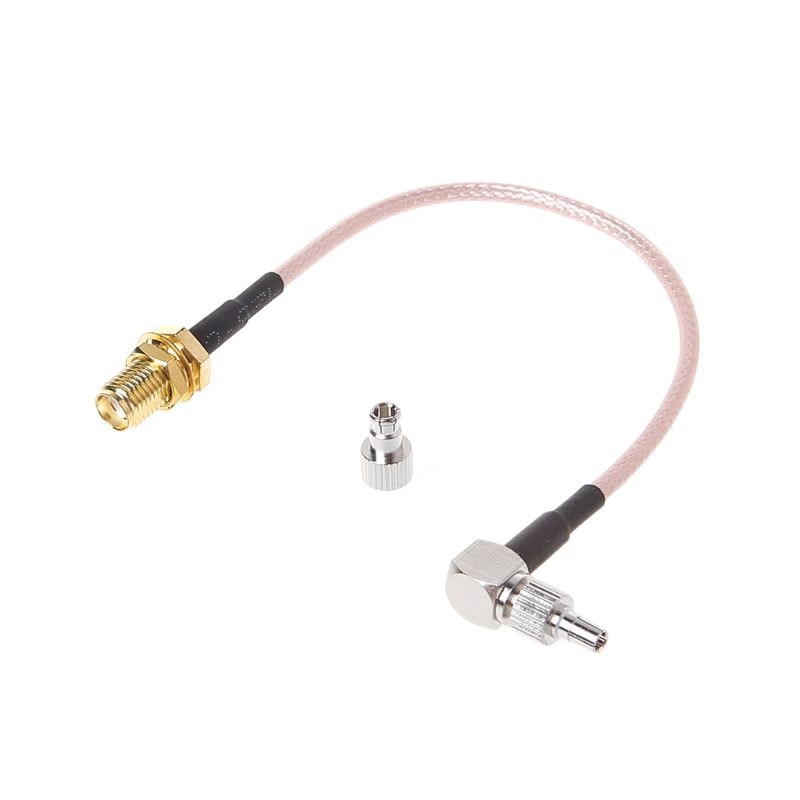 SMA Female To CRC9/TS9 Dual Connector RF Coaxial Adapter RG316 Cable 15cm OCT31