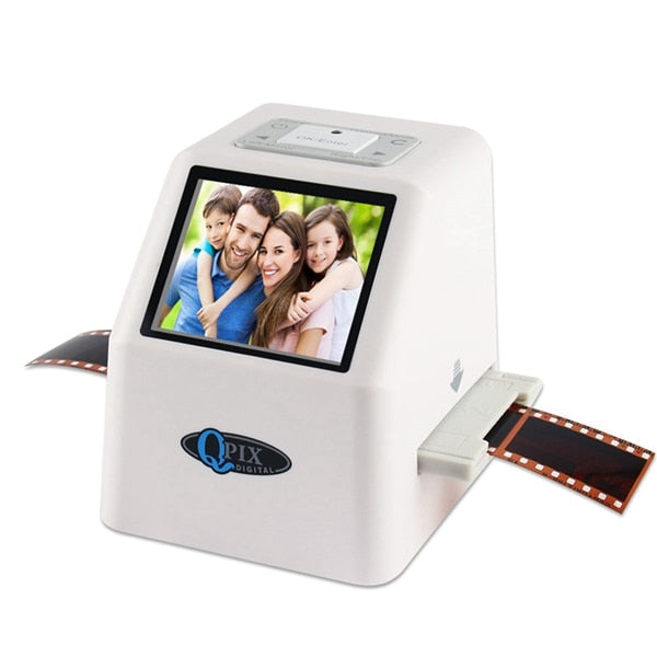 High Resolution 22 MP 110 135 126KPK Super 8 Negative Photo Scanner 35mm Slide Film Scanner Digital Film Converter 2.4