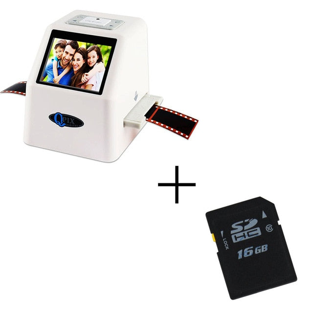 High Resolution 22 MP 110 135 126KPK Super 8 Negative Photo Scanner 35mm Slide Film Scanner Digital Film Converter 2.4