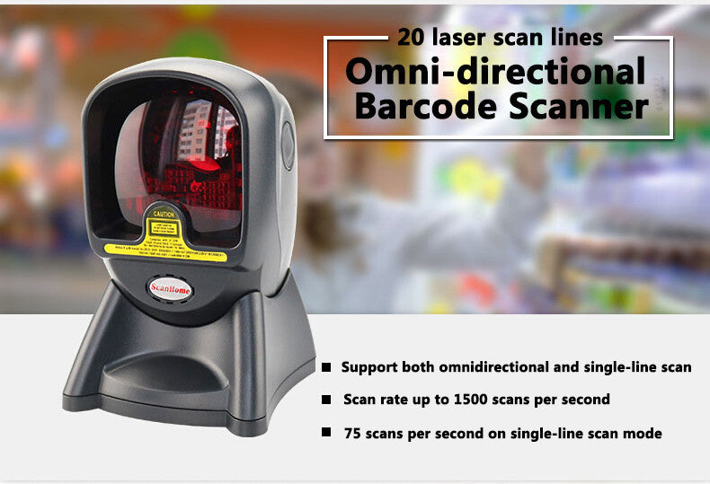 Freeshipping laser barcode scanning platform  laser barcode scanner laser barcode reader SH-2028