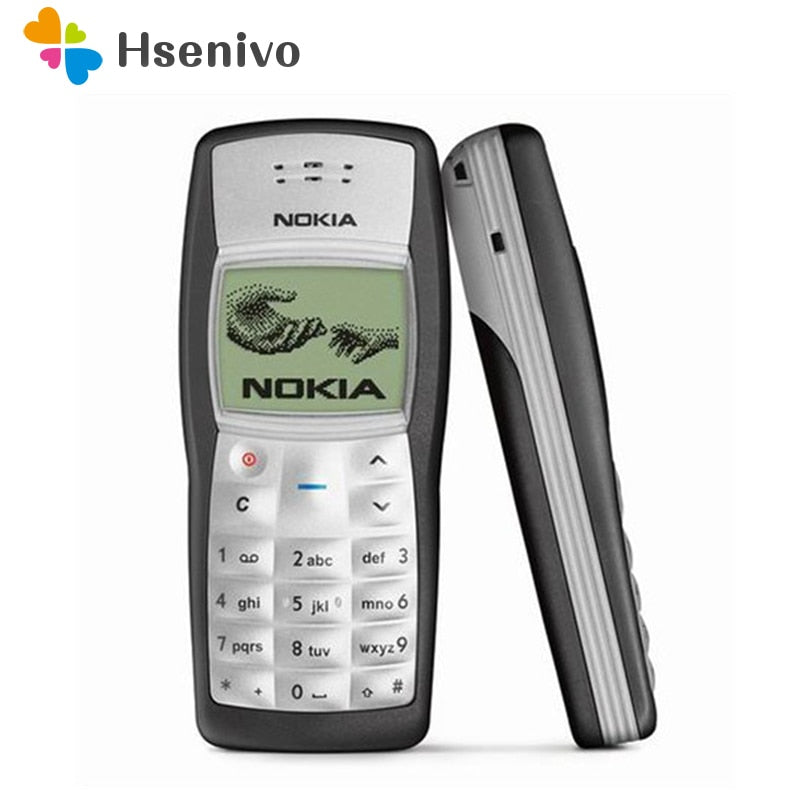 Cheapest Original Nokia 1100 Mobile Phone Unlocked GSM900/1800MHz cellphone with multi languages 1 Year Warranty  refurbished