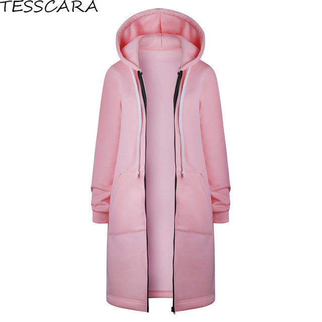 معطف الربيع والخريف هوديس للنساء جديد 2018 | Women Spring & Autumn Jacket Coat Female Casual Hoodie Sweatshirt