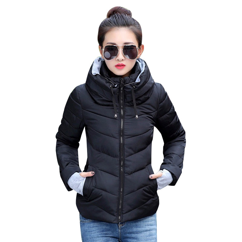 سترة الشتاء للنساء اناقة عاليه الاداء | Winter Jacket women Plus Size Womens Parkas Thicken tops