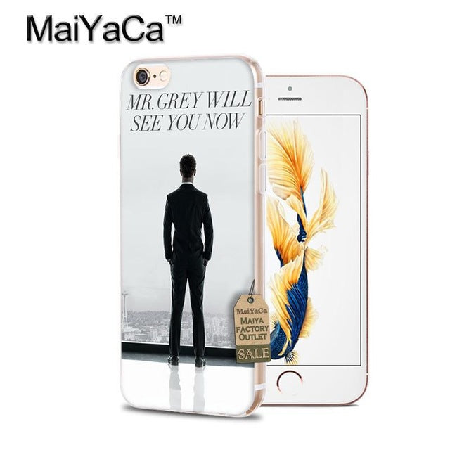 MaiYaCa Motivational Words Soft Transparent TPU Phone Case Accessories Cover For iPhone 8 x 5c5s 6s 7 plus case phone back cover