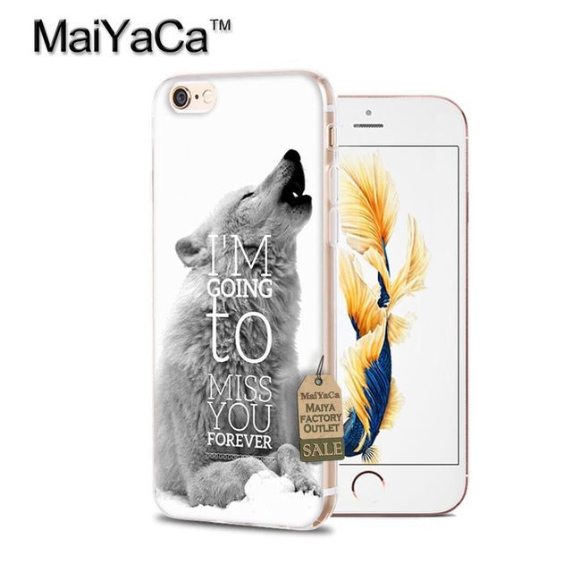 MaiYaCa Motivational Words Soft Transparent TPU Phone Case Accessories Cover For iPhone 8 x 5c5s 6s 7 plus case phone back cover