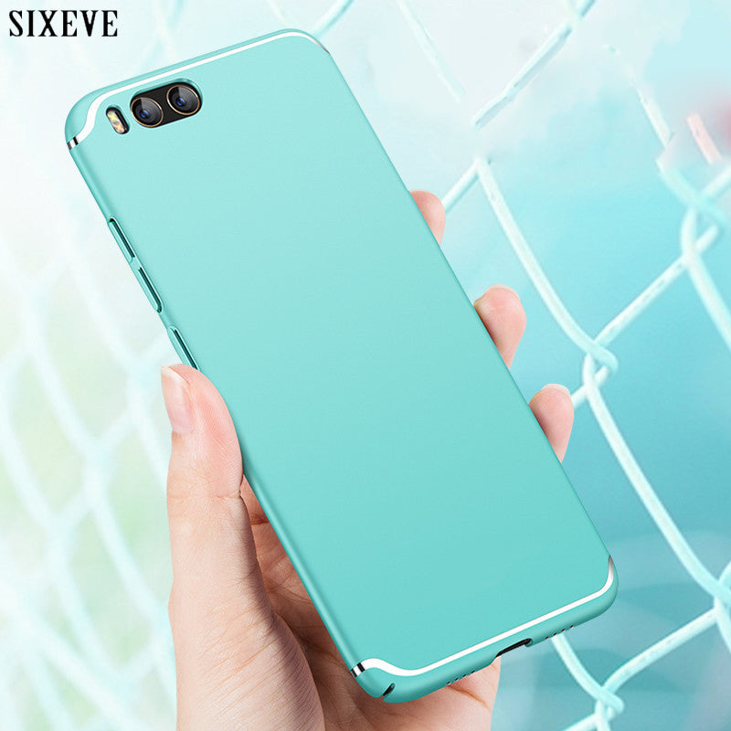 SIXEVE Arc Hard Plastic Case for Xiaomi Redmi 4X 5 5Plus Redmi Note 4X Redmi Note 5A Prime Xiao Mi6 Luxury Slim Cell Phone Cover