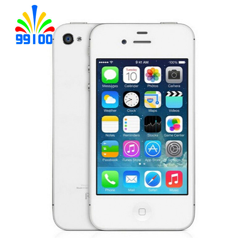 Original  Apple Iphone 4s Factory unlock phone Dual core  16GB/32GB/64GB 8MP Camera GPS 3.5'' TouchScreen used phone - Free Shopping