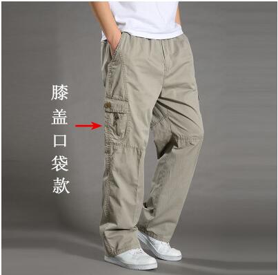 men Harem tactica Pants brand 2018 summer Sagging cotton pants men Trousers plus size sporting Pant Mens Joggers Feet pantsL-6XL