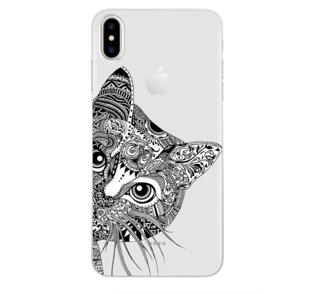 Cat Case For iPhone X 8 4 4S 5 5S SE 5C 6 6S 7 Plus Silicone For Xiaomi Redmi 4 4A 3S 3 S Note 3 4 5A Pro Prime 4X Mi A1 5X S2