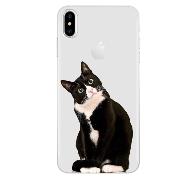 Cat Case For iPhone X 8 4 4S 5 5S SE 5C 6 6S 7 Plus Silicone For Xiaomi Redmi 4 4A 3S 3 S Note 3 4 5A Pro Prime 4X Mi A1 5X S2