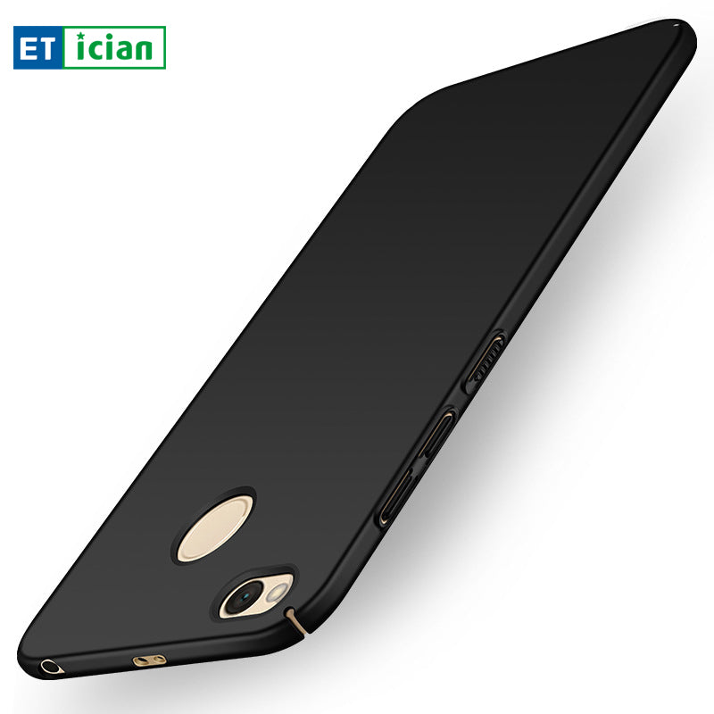 Xiaomi Redmi 4X Cases Luxury Ultra Thin Slim Hard Plastic Mobile Cover For Redmi 4X Phone Accessory Black