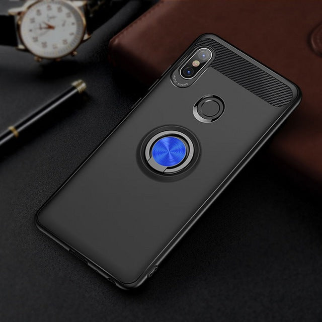 For Xiaomi Redmi Note 5 Pro Case Magnetic Ring Holder Phone Cases Xaomi Xiomi Note5 Pro 636 Funda For Mi Redmi Note 5 Back Cover