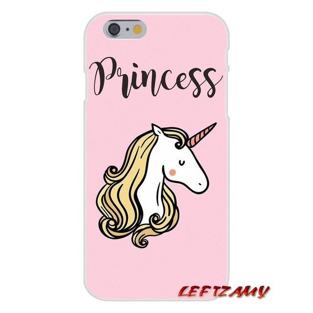 Horse Unicorn On Rainbow PC Smooth Accessories Phone Case For Xiaomi Redmi 3 3S 4A 5A Pro Mi4 Mi4C Mi5S Mi6X Mi Max2 Note 3 4 5A