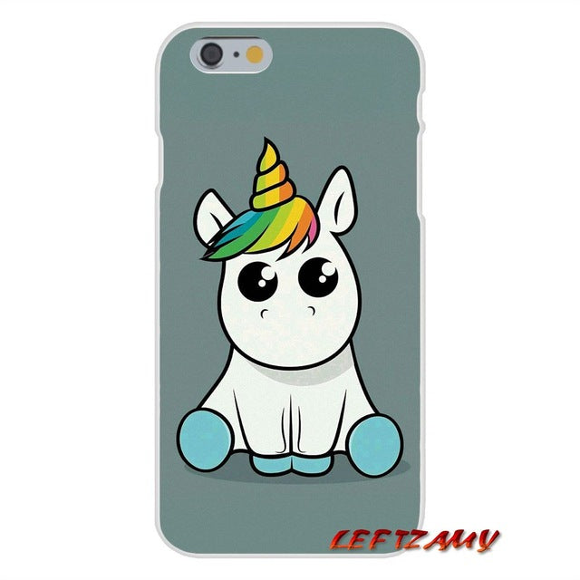 Horse Unicorn On Rainbow PC Smooth Accessories Phone Case For Xiaomi Redmi 3 3S 4A 5A Pro Mi4 Mi4C Mi5S Mi6X Mi Max2 Note 3 4 5A