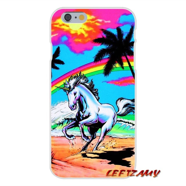 Horse Unicorn On Rainbow PC Smooth Accessories Phone Case For Xiaomi Redmi 3 3S 4A 5A Pro Mi4 Mi4C Mi5S Mi6X Mi Max2 Note 3 4 5A