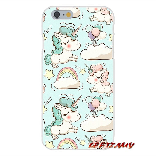 Horse Unicorn On Rainbow PC Smooth Accessories Phone Case For Xiaomi Redmi 3 3S 4A 5A Pro Mi4 Mi4C Mi5S Mi6X Mi Max2 Note 3 4 5A