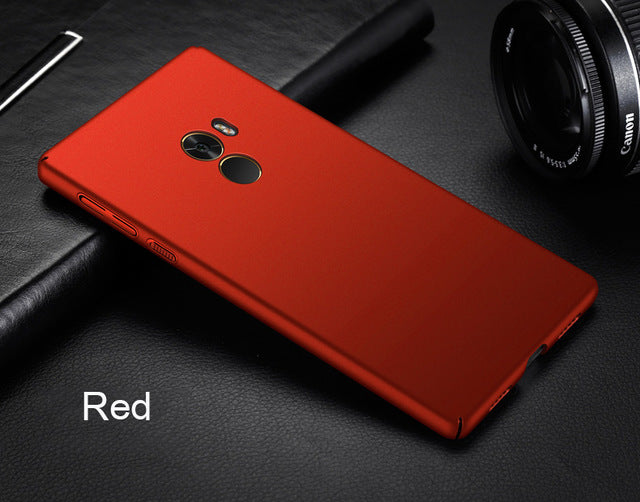 For Xiaomi mi mix 2 case hard back case for Xiaomi mix 2 PC cover mi mix2 case accessories mix2 cover blue red capa funda 5.99