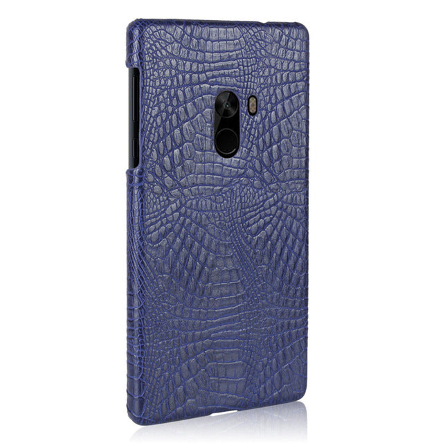 Luxury Crocodile Pattern leather Case For Xiaomi Mi Mix Case 6.4 Inches Phone Case Accessories Back Cover For Xiaomi Mi Mix