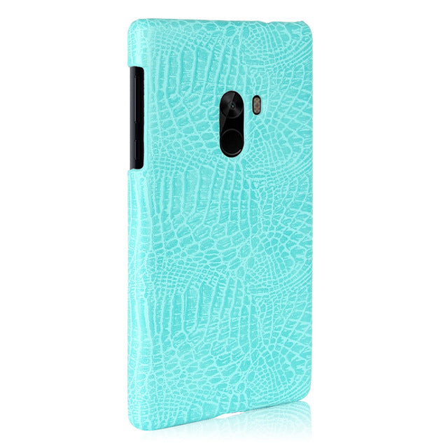 Luxury Crocodile Pattern leather Case For Xiaomi Mi Mix Case 6.4 Inches Phone Case Accessories Back Cover For Xiaomi Mi Mix