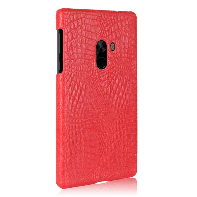 Luxury Crocodile Pattern leather Case For Xiaomi Mi Mix Case 6.4 Inches Phone Case Accessories Back Cover For Xiaomi Mi Mix