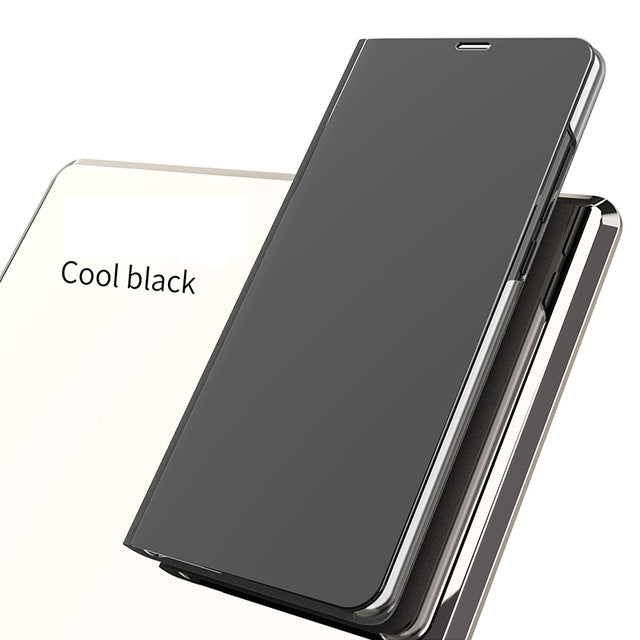 Luxury Flip Stand Touch For Xiaomi Mi redmi note 5 case Smart 360 full Cover Clear View Phone Cases For redmi note5pro note5 pro