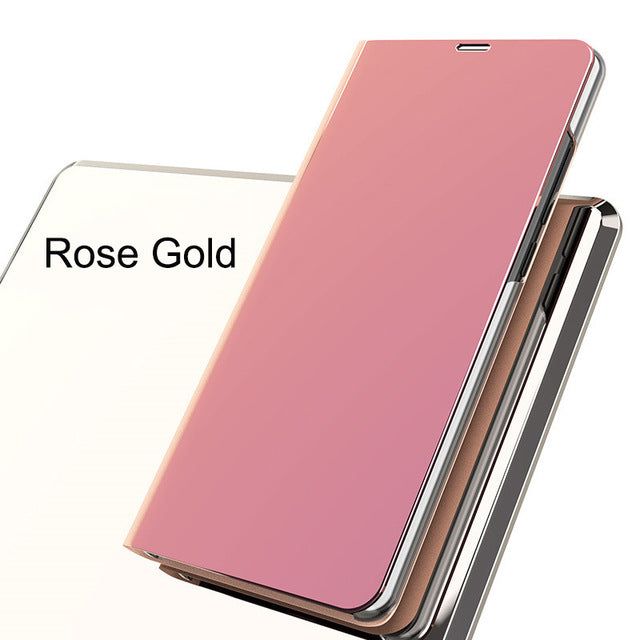 Luxury Flip Stand Touch For Xiaomi Mi redmi note 5 case Smart 360 full Cover Clear View Phone Cases For redmi note5pro note5 pro