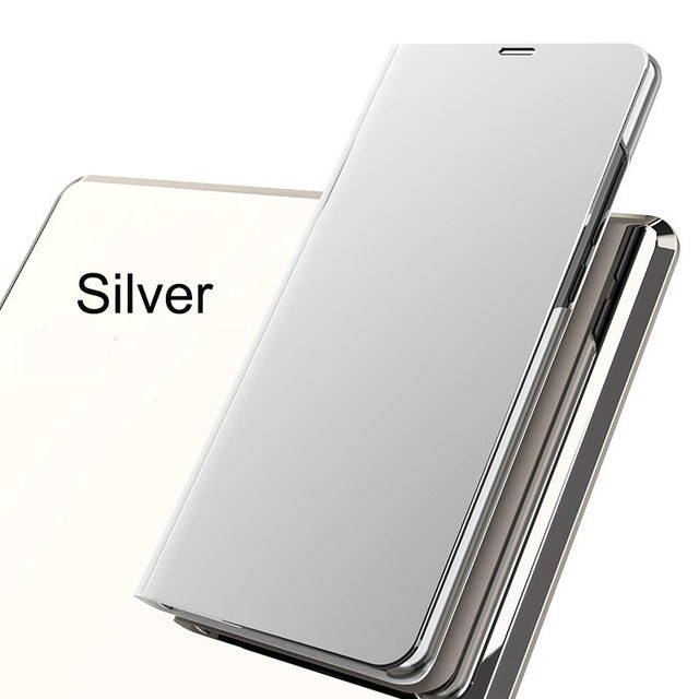 Luxury Flip Stand Touch For Xiaomi Mi redmi note 5 case Smart 360 full Cover Clear View Phone Cases For redmi note5pro note5 pro