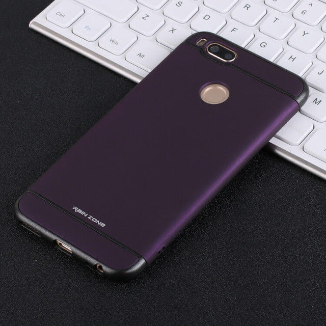 xiaomi mi A1 case hard matte cover RAINZONE original xiaomi mi A1 5X MI5X cover accessories luxury 3 in 1