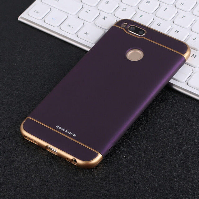 xiaomi mi A1 case hard matte cover RAINZONE original xiaomi mi A1 5X MI5X cover accessories luxury 3 in 1