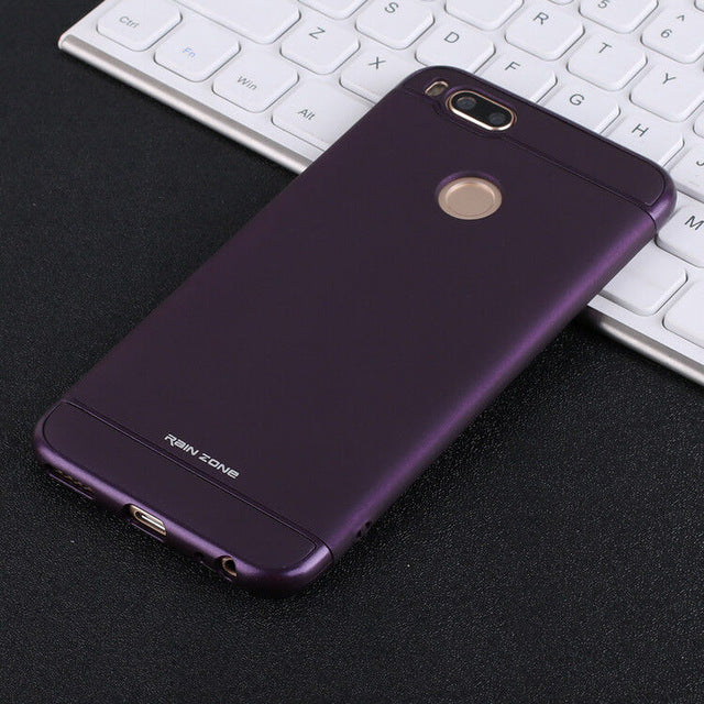 xiaomi mi A1 case hard matte cover RAINZONE original xiaomi mi A1 5X MI5X cover accessories luxury 3 in 1