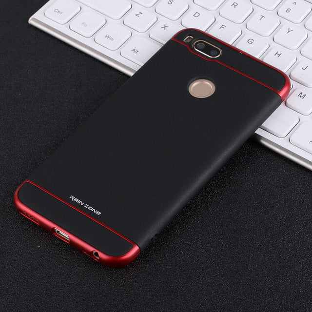 xiaomi mi A1 case hard matte cover RAINZONE original xiaomi mi A1 5X MI5X cover accessories luxury 3 in 1