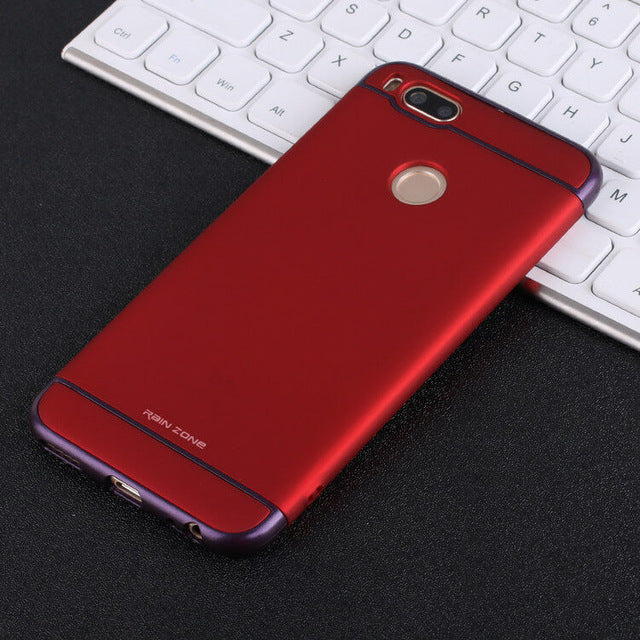 xiaomi mi A1 case hard matte cover RAINZONE original xiaomi mi A1 5X MI5X cover accessories luxury 3 in 1