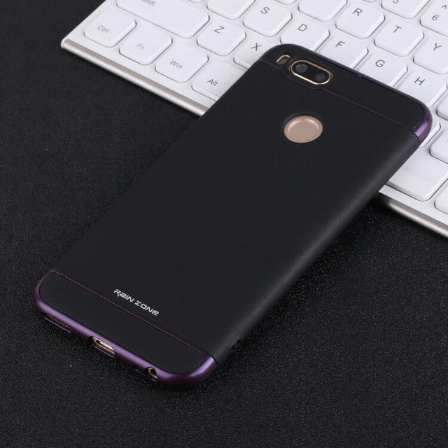 xiaomi mi A1 case hard matte cover RAINZONE original xiaomi mi A1 5X MI5X cover accessories luxury 3 in 1