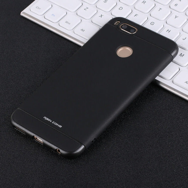 xiaomi mi A1 case hard matte cover RAINZONE original xiaomi mi A1 5X MI5X cover accessories luxury 3 in 1