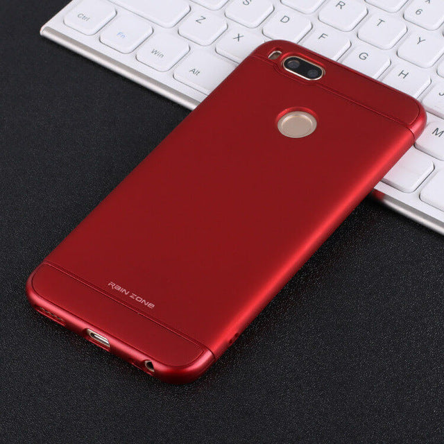 xiaomi mi A1 case hard matte cover RAINZONE original xiaomi mi A1 5X MI5X cover accessories luxury 3 in 1