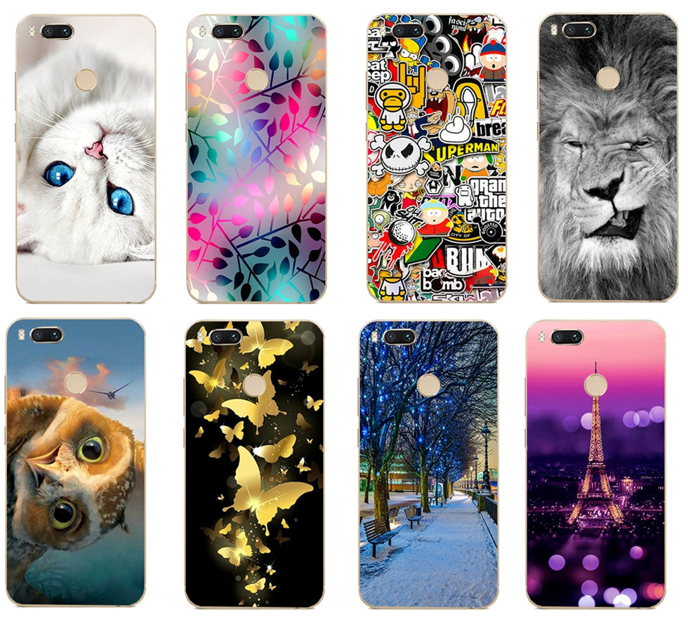 Soft Silicon Cases For Xiaomi Xiao MI A1 5X Case Cover Phone Accessory Phone case For Xiaomi 5X MiA1 Mi5X 5 X Mi A1 5X