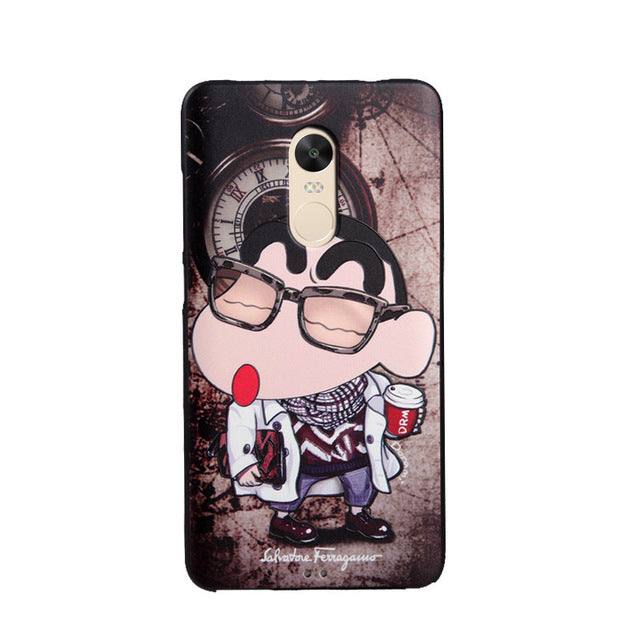 Xiaomi Redmi Note 4X Case Cover Silicon 3D Cases Cartoon Relief Phone Protective Redmi Note 4X Case Coque Fundas Etui Accessory