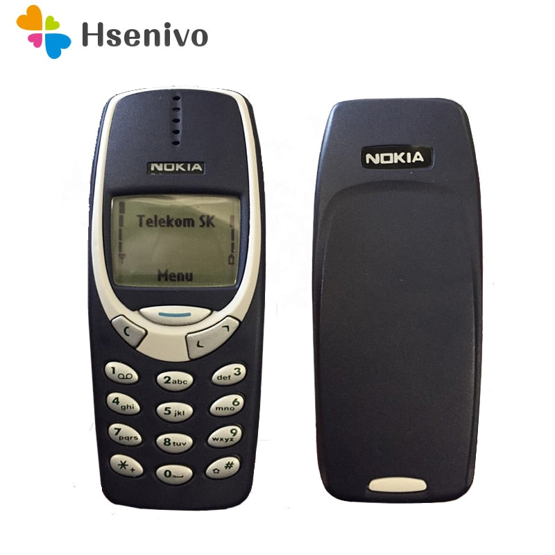 Refurbished Original Nokia 3310 cheap phone unlocked GSM 900/1800 with russian& Arabic keyboard multi language 1 year warranty