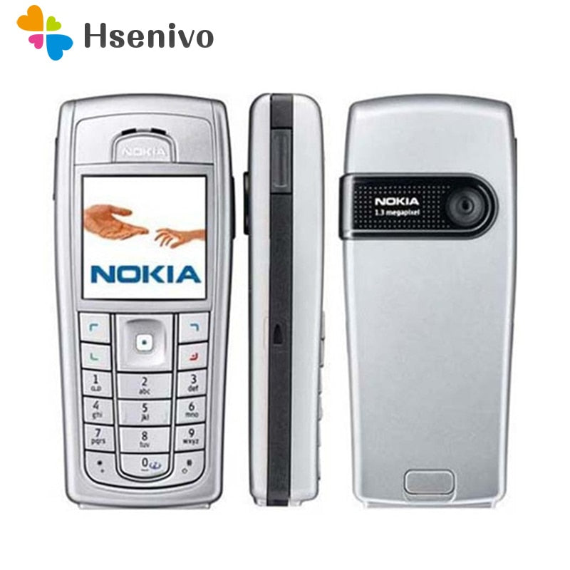 Original Unlocked Nokia 6230 6230i 850mAh Support Russian Keyboard & Arabic Keyboard Cellphone free shipping