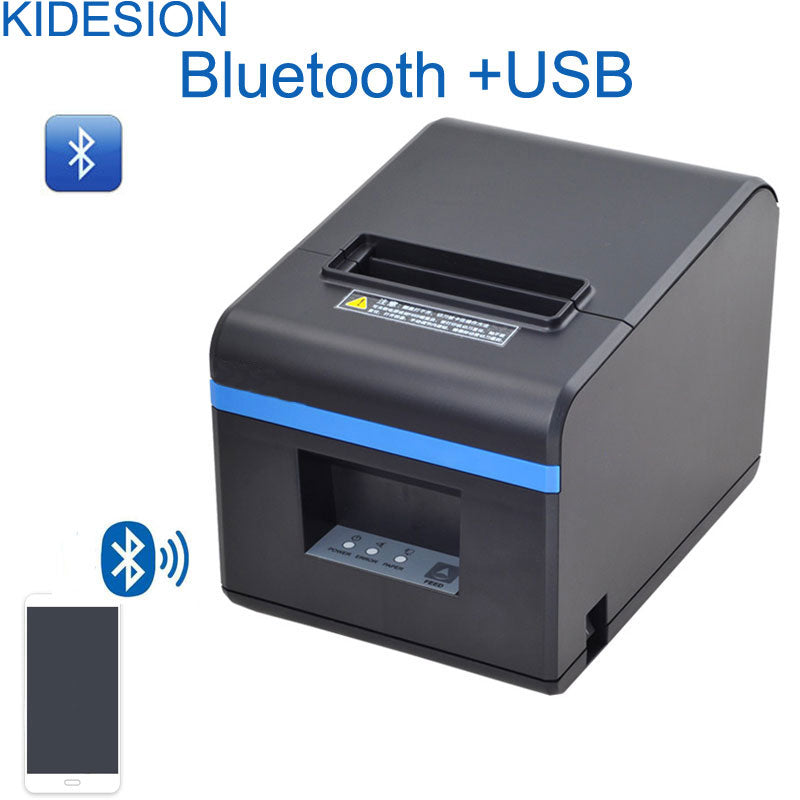 New arrived 80mm auto cutter receipt printer POS printer  USB port  or Ethernet port  or Bluetooth interface for Milk tea shop