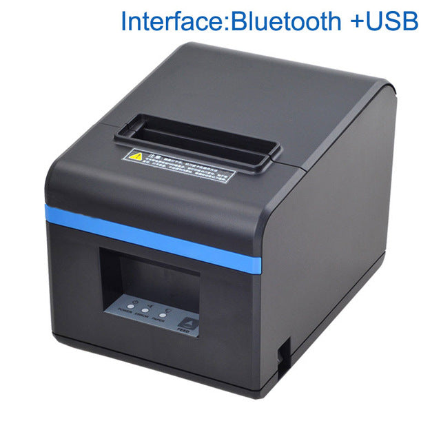 New arrived 80mm auto cutter receipt printer POS printer  USB port  or Ethernet port  or Bluetooth interface for Milk tea shop