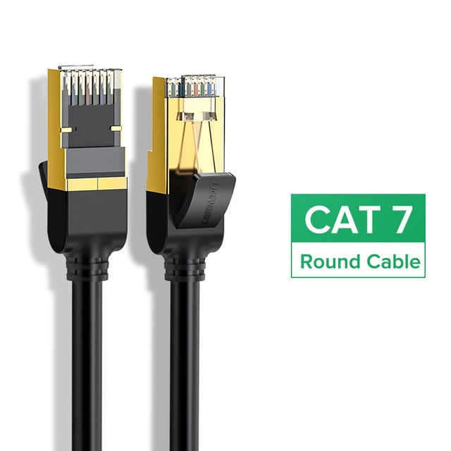 Ugreen Ethernet Cable RJ45 Cat7 Lan Cable UTP RJ 45 Network Cable for Cat6 Compatible Patch Cord for Modem Router Cable Ethernet