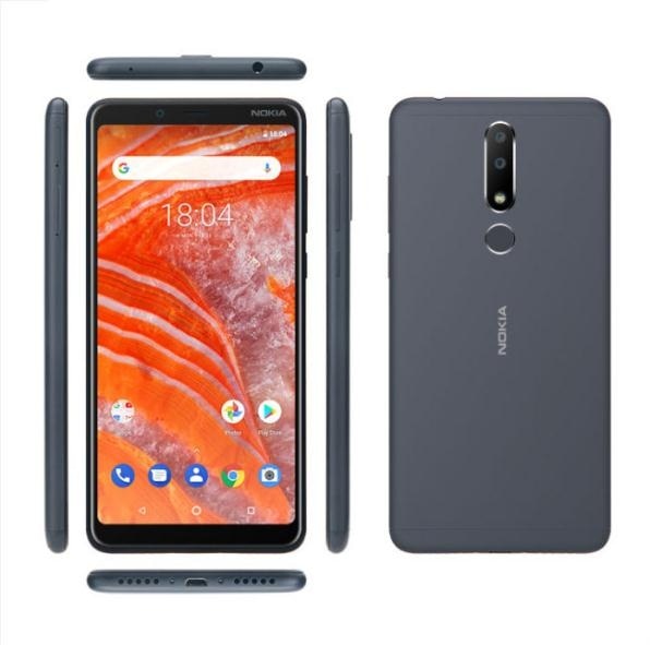 NOKIA 3.1 Plus Smartphone 6 inch IPS  RAM 3GB ROM 32GB Dual SIM with SD Slot 3500mAh  4G Lte Helio P22 Octa-core Mobile Phone