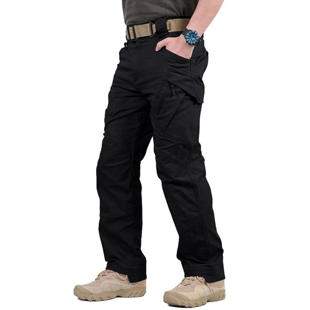 Tactical Pants Army Military Style Cargo Pants Men IX9 S-5XL Combat Trousers Casual Work Trousers SWAT Thin Pocket Baggy Pants