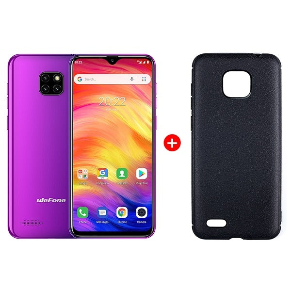 Ulefone Note 7 Smartphone 3500mAh 19:9 Quad Core 6.1inch  Waterdrop Screen 16GB ROM Mobile phone WCDMA Cellphone  Android8.1