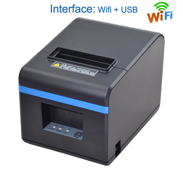 New arrived 80mm auto cutter receipt printer POS printer  USB port  or Ethernet port  or Bluetooth interface for Milk tea shop