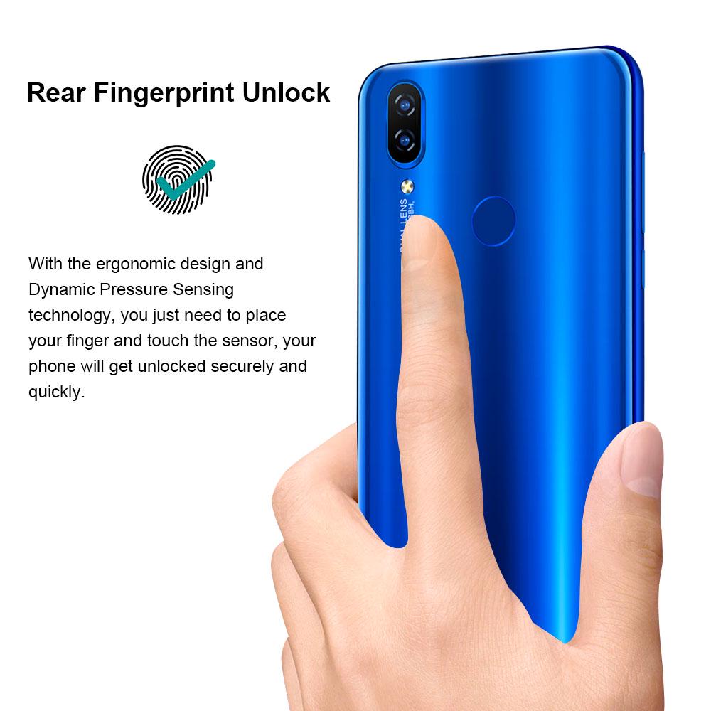 Global Version Smartphone FullScreen 6GB+128GB 8core Android7.0 Fingerprint Face Unlock Dual Camera 4G Smart Mobile Cell Phone