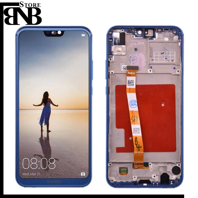 Original For HUAWEI P20 Lite Lcd Display Screen touch screen pannel digitizer assembly ANE-LX1 ANE-LX3 Nova 3e LCD P20 lite